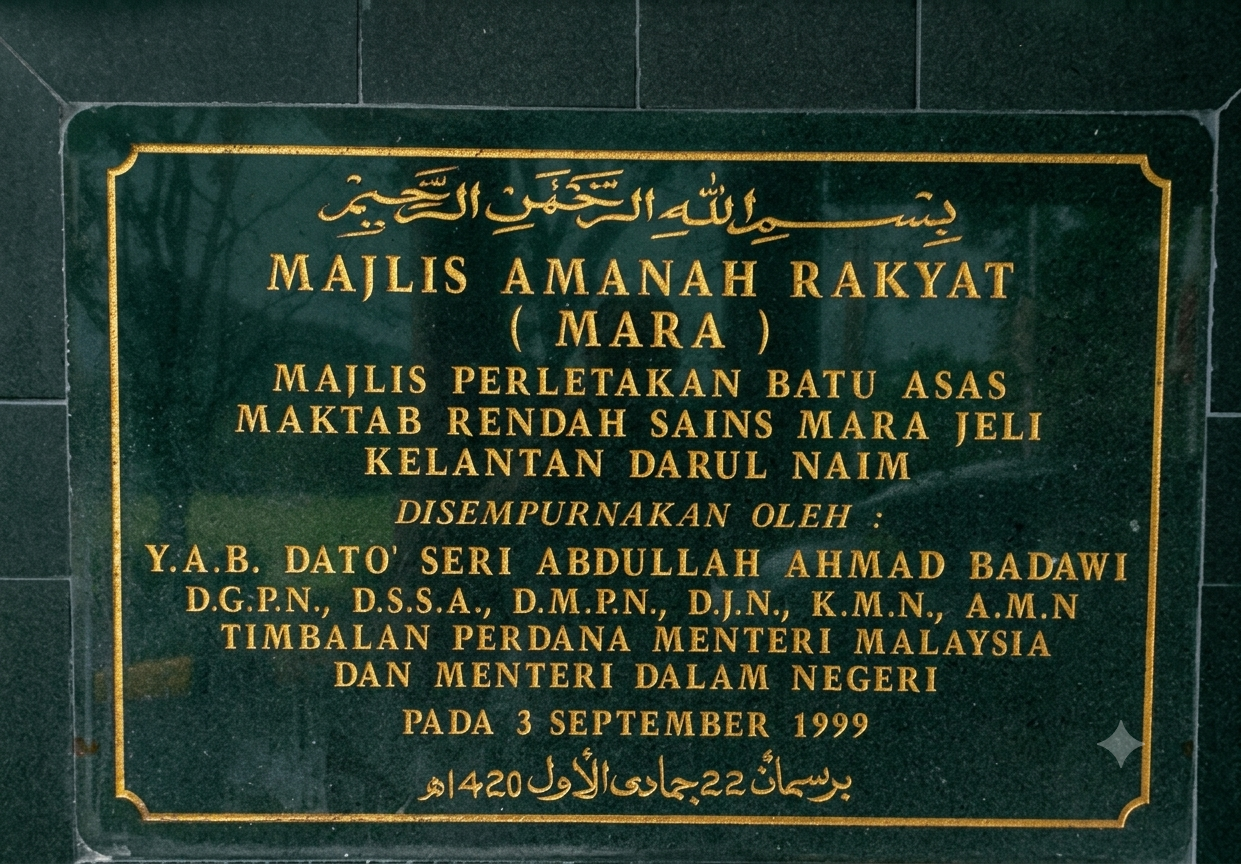 PELETAKAN BATU ASAS